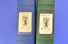 BERLIN 1948-1990 - saubere ungestempelte Sammlung in 2 Lindner-T Falzlosalben