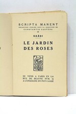 SAADI Jardin des Roses Poèsie