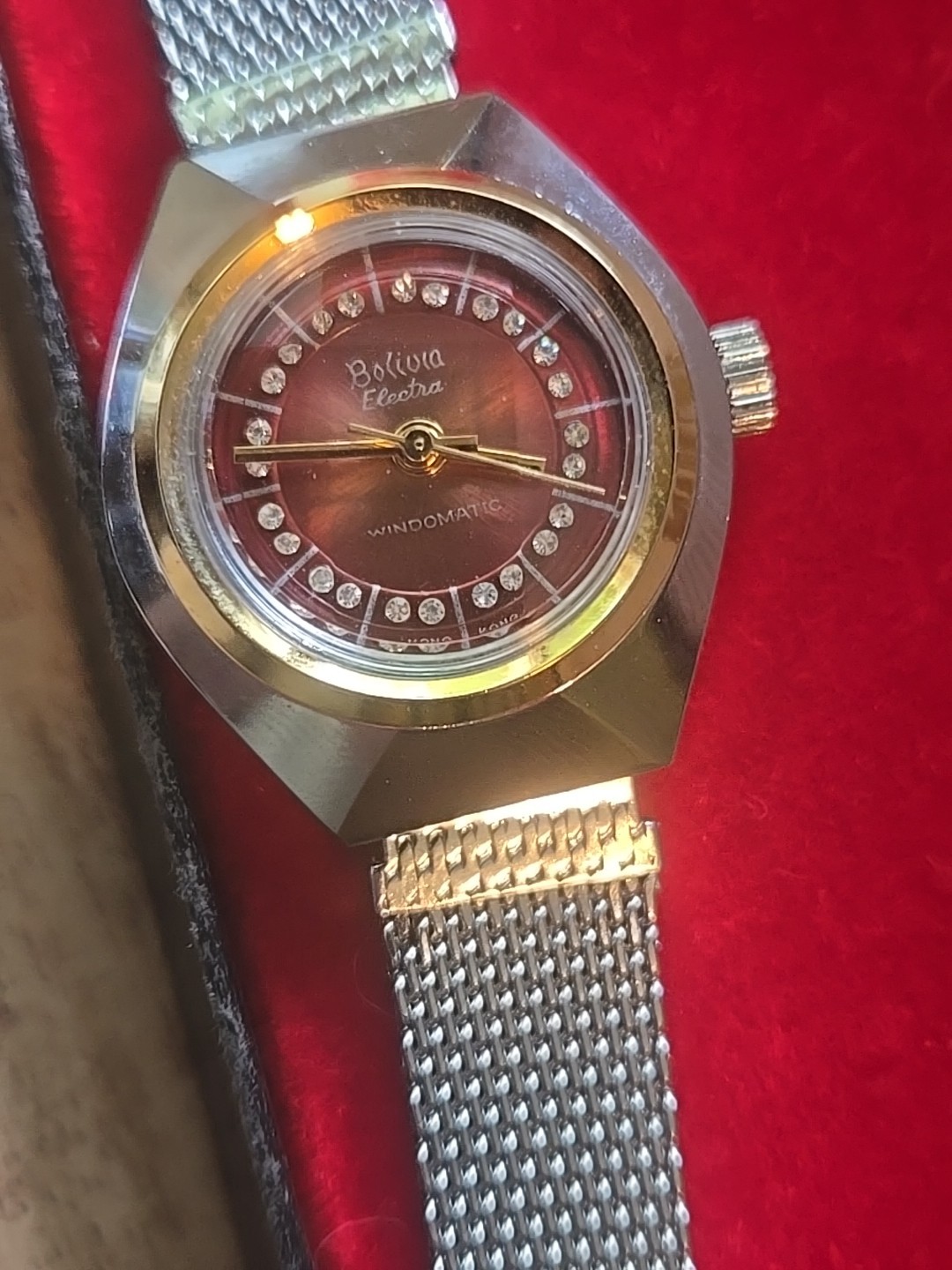 Bolivia Electra Windomatic Mechanical Ladies Watc… - image 9