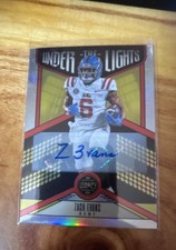 2023 Panini Legacy - Under the Lights Zach Evans #UL-ZEV Silver Autographs (AU,