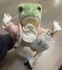 Vintage Eden Mr Jeremy Fisher Plush Frog Beatrix Potter W/Original Tag 1993 14