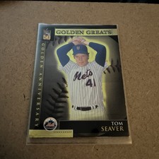 2000 TOPPS BASEBALL GOLDEN GREATS TOM SEAVER #GA6 METS
