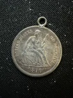 1890 Silver Seated Liberty Dime Love Token - K12750