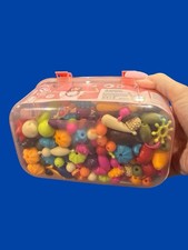 Jewelry Making Kids Kit Pop Beads Arts Crafts Over 295 Pieces See Notes