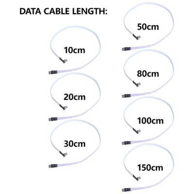 Flexible Type C to Type C Adapter Cable with 90 Degree Angle for Compact Areas