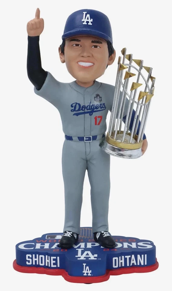 Shohei Ohtani Los Angeles Dodgers 2024 World Series Bobblehead Bobble Head Doll - Image 2 of 3