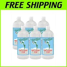 Citrus-Based Vegetable Wash Spray - 6 Pack Refill Bundle