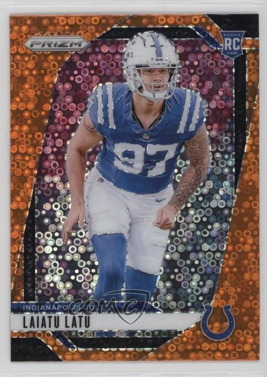 2024 Panini Prizm Rookies Disco Prizm Laiatu Latu #366 15ik