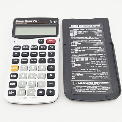 Calculated Industries Measure Master Pro 4020 Baurechner