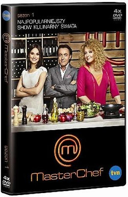 MasterChef  (DVD 4 disc) TV Show - Gessler, Moran, Starmach POLSKI POLISH