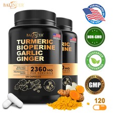 Turmeric Curcumin with Ginger Black Pepper, Joint Health Supplements