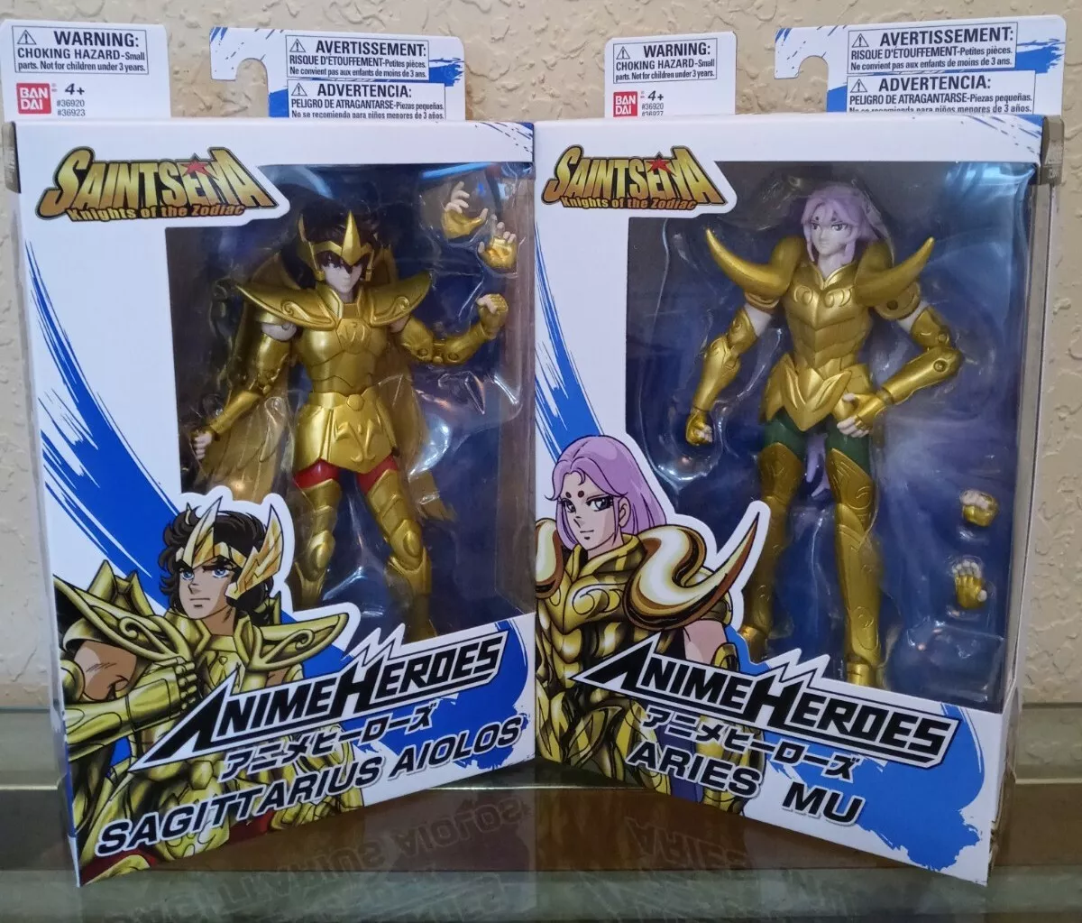  ANIME HEROES - Saint Seiya: Knights of The Zodiac - Aries Mu  Action Figure : Everything Else