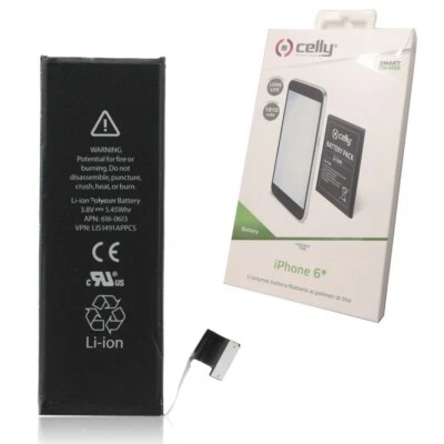 Batteria ORIGINALE CELLY compatibile con Apple iPhone 6 6S Plus Prima scelta New