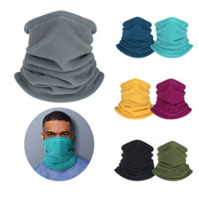 Neck Warm Gaiter Winter Fleece Windproof Balaclava Neck Warmers for Men Women