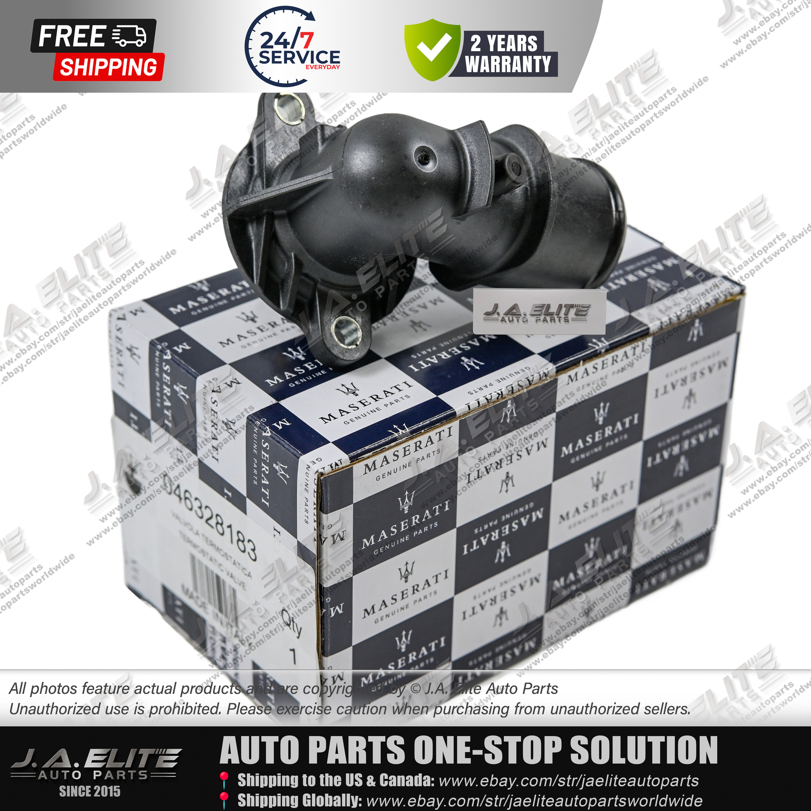 Genuine Thermostat for Maserati Ghibli Levante Quattroporte,Diesel Cars 46328183