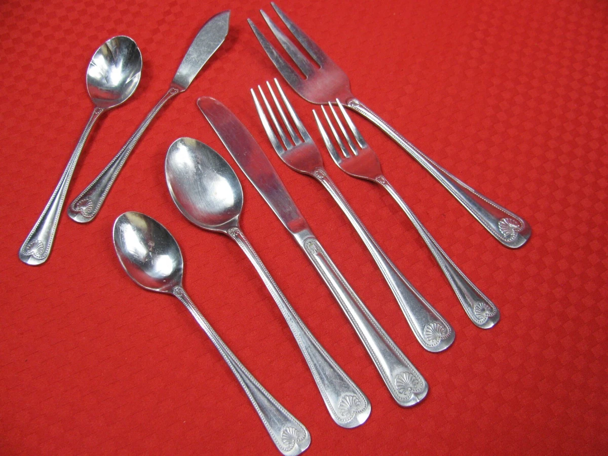 CHOICE Towle Supreme stainless flatware Abbey Shell pattern