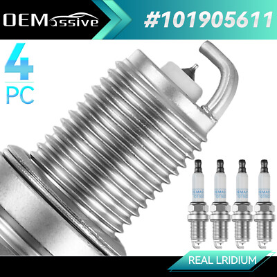 OEMASSIVE Iridium Zündkerzen für Audi VW Seat Skoda 2005-2019 06H905601A 4stk