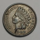 #2 Nicer "about uncirculated++" Low Mintage 1902 Indian Head Cent