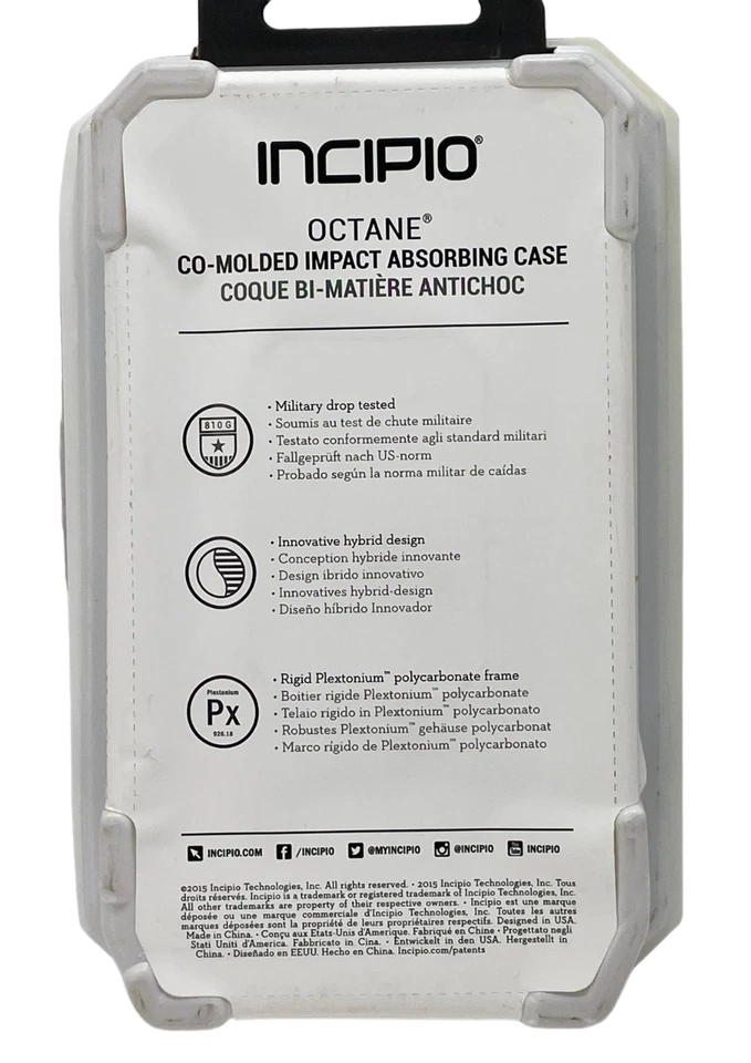 Incipio Co-Molded Impact Absorbing Case for iPhone 6/6S, Frost/Neon Pink - Image 4 of 4