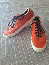 orange nasa vans
