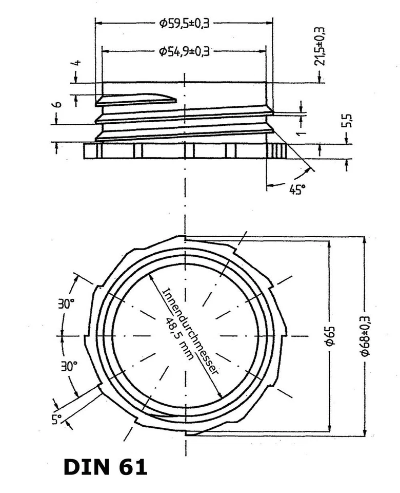2er Pack 20 Liter Kanister inkl. Hahn AFT Zapfhahn Wasserlagerung Camping NEU - Bild 3 von 3