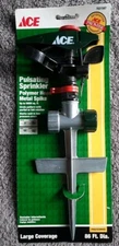 Ace Pulsating Sprinkler Large Coverage - Vintage New Old Stock