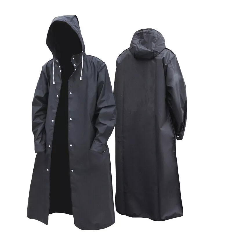 manteau de pluie noir