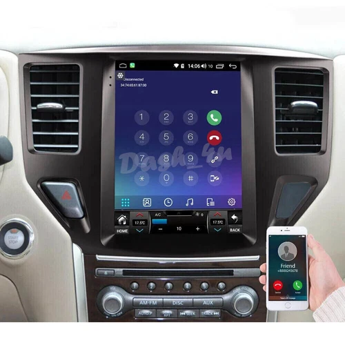 Fit For 12-23 Nissan Pathfinder Android 11 Radio Tesla Vertical Screen Car GPS  - Bild 13 von 13