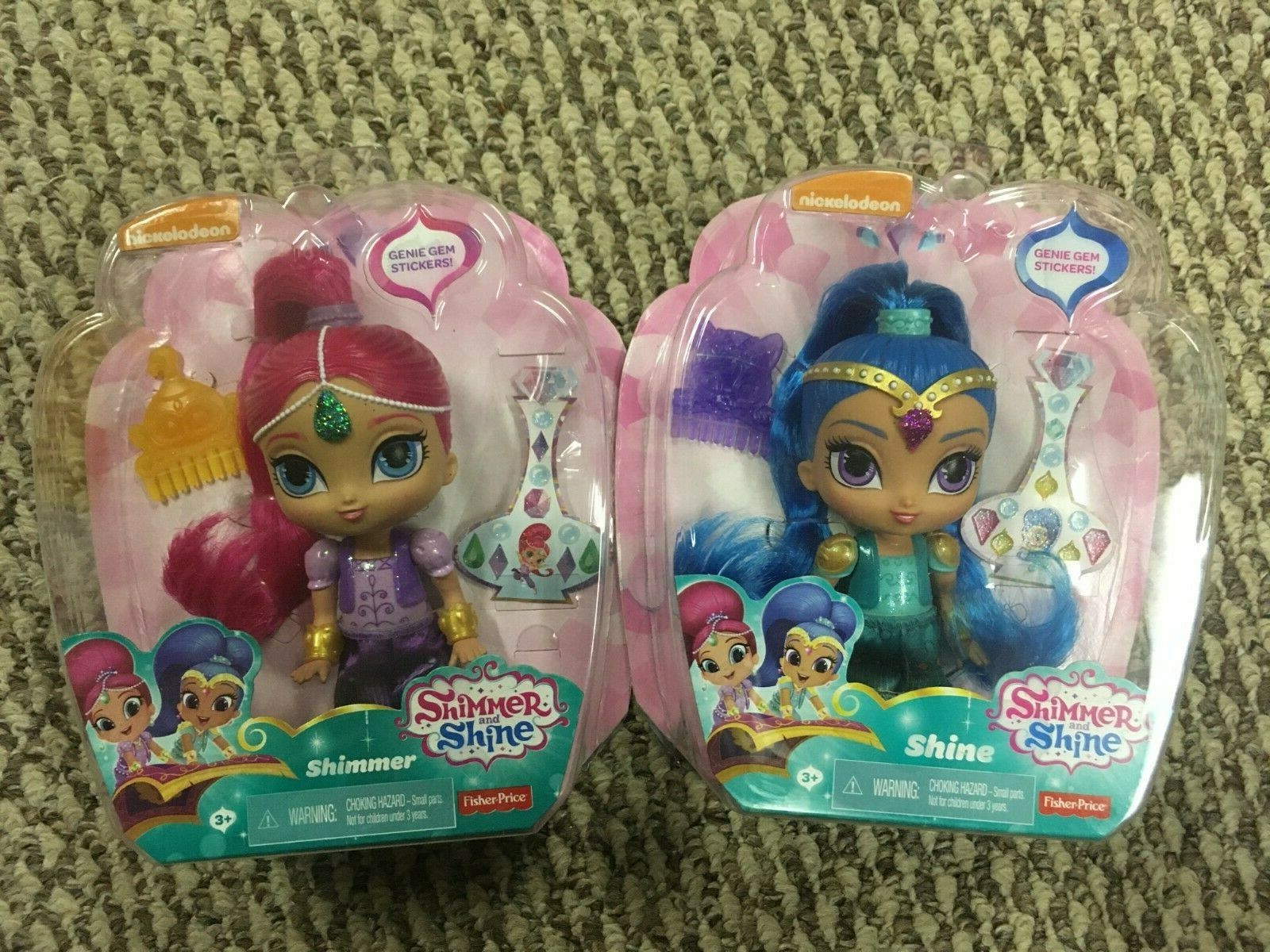 shimmer and shine 6 inch dolls