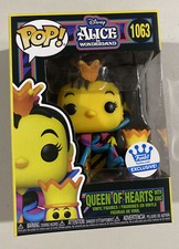 Funko Pop! Alice in Wonderland Blacklight Queen of Hearts Funko Exclusive #1063