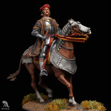 Gonzalo Fernández de Córdoba 54 mm bemalter...