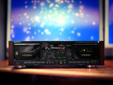 SONY TC-WR97ES 🌈RaRe🌈 Vintage Cassette Wood Side Panels