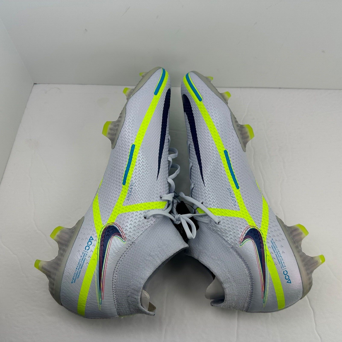 Nike Phantom GT2 Elite DF FG Men 12 Progress Pack Grey Soccer