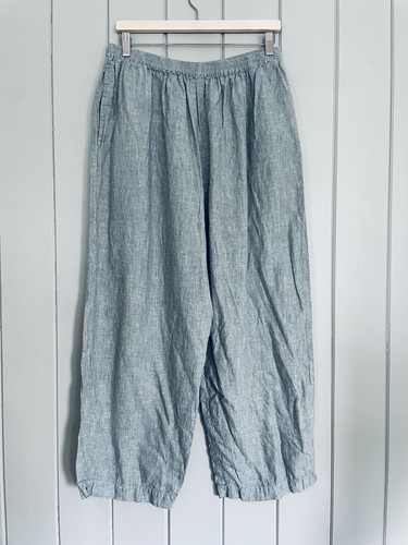 Pantalon ESKANDAR En Laine Fine Gris Heather - Taille OS (unique) - Occasion Excellent état