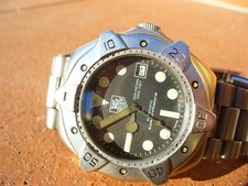 Vintage TAG HEUER 1000 M PROFESSIONAL Automatic Original Box Sub Diver Watch