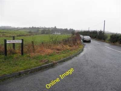 Foto 6x4 Camlough Road, Killeenan Drumshanbo\/H7378 Richtung Westen von Lo c2014