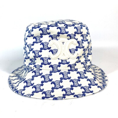 CELINE 2AUE5460U Monogram Triomph logo hat bucket hat bob  display picture 1