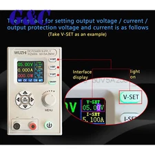 New WZ5005 Digital Control Power Supply Adjustable LCD Display Step-down Module