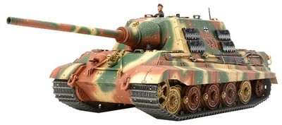 TAMIYA 300032569 - WWII Schwerer Deutscher Panzer Jagdtiger, frühe Produktion. 1