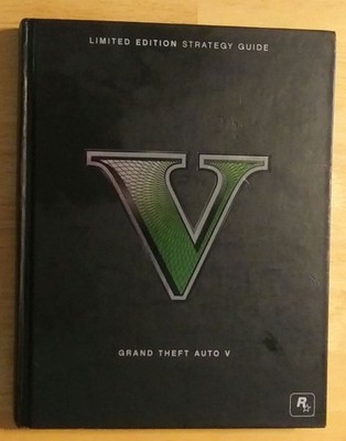 Grand Theft Auto V GTA 5 Limited Edition Hardcover Strategy Guide + Art Card