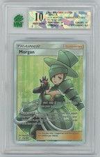 Pokemon TCG SM Team Up Morgan - Trainer Full Art Ultra Rare #178 MNT Graded 10 on eBay
