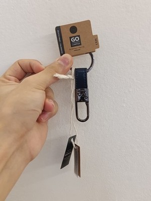 Go Carpisa Leder Collection Schlüsselanhänger (3er Pack) Leder Made Premium Schlüsselanhänger