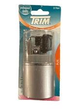 #01964 Trim Personal Care Travel Set/Kit + Case w/Tweezers +Nail Clippers +Comb