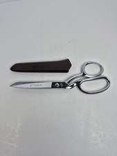 Gingher 8  Dressmaker Chrome Plated Steel Fabric Shears Scissors Brazil Made