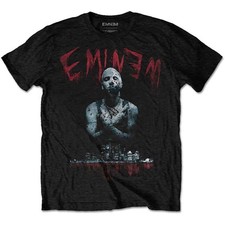 Eminem Bloody Horror T-Shirt Black New