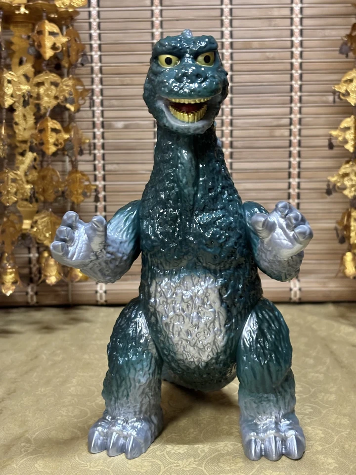 Art Storm Soft Vinyl Figure “Great Zaurus Godzilla” Reissue Green Ver. Japan - Image 3 of 4