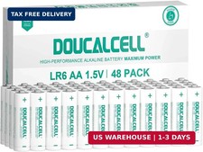 AA Batteries 48 Pack, Maximum Power Ultra Long Lasting Double AA Battery, High-P 0.42 per gallon