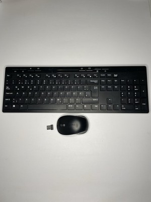 Amazon Basics   Tastatur-Maus-Set, Volle Größe, Kabellos, Usb-Empfänger Mit 2,4 