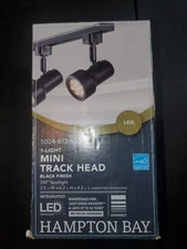 Hampton Bay Mini Led Track Light Black Finish