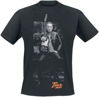 Bruce Springsteen T-Shirt Herren Photo schwarz Band-Merch, Bands
